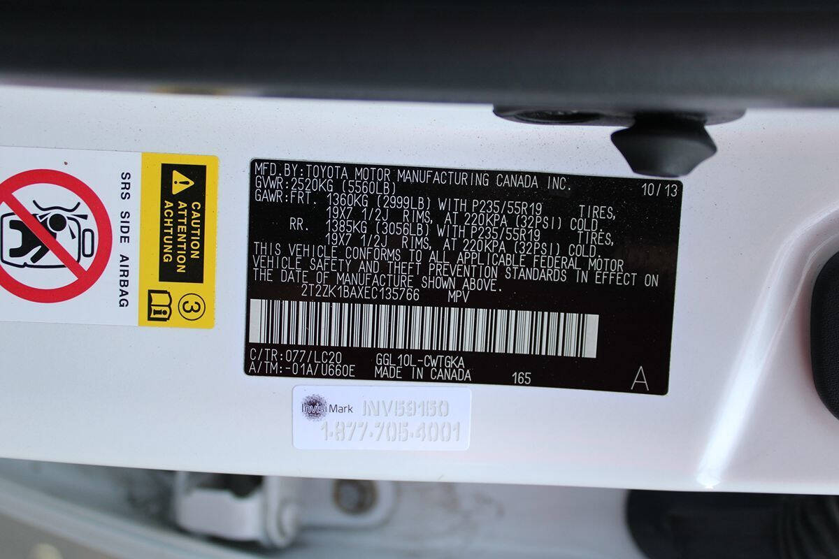 White 2014 Lexus RX 350 Base 4dr SUV 41