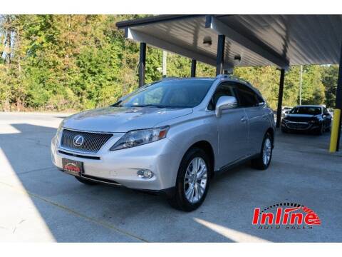 2012 Lexus RX 450h for sale at Inline Auto Sales in Fuquay Varina NC