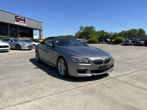 2016 BMW 6 Series for sale at KIAN MOTORS INC in Plano TX