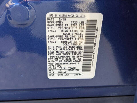 2020 Nissan Rogue SV