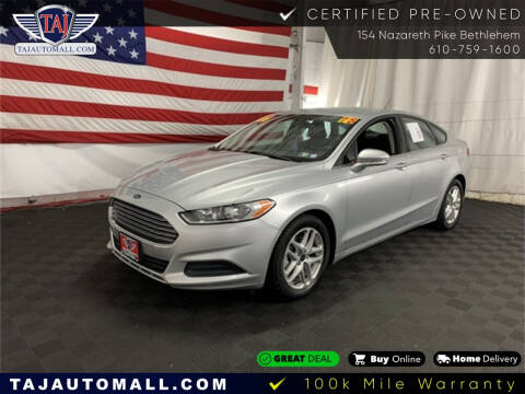 2016 Ford Fusion for sale at Taj Auto Mall in Bethlehem PA