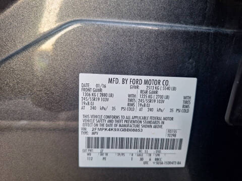 2016 Ford Edge Titanium