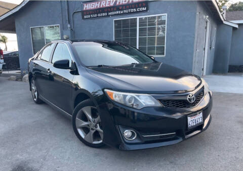 2012 Toyota Camry SE Sport Limited Edition