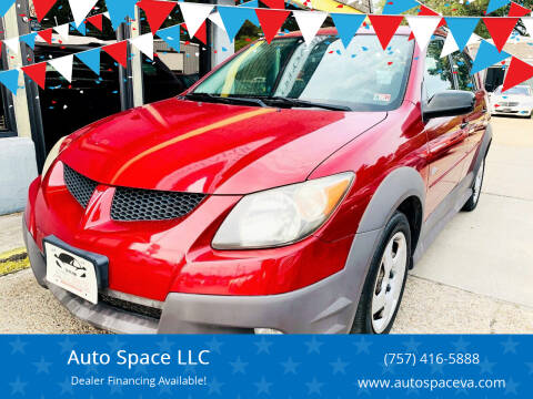 2004 Pontiac Vibe for sale at Auto Space LLC in Norfolk VA