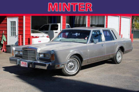 1989 Lincoln Town Car for sale at Minter Auto Sales in South Houston TX