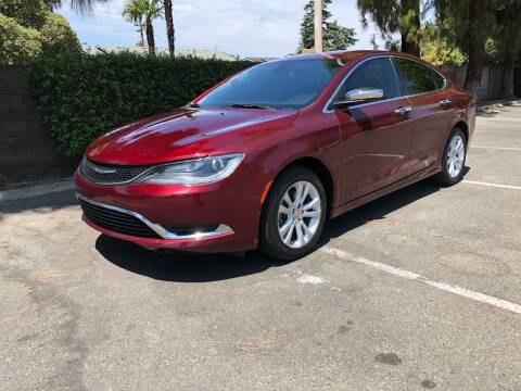 2015 Chrysler 200 for sale at Gold Rush Auto Wholesale in Sanger CA