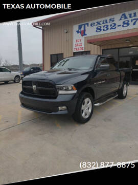2012 RAM Ram Pickup 1500 for sale at TEXAS AUTOMOBILE in Houston TX