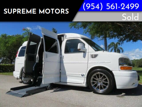2013 Chevrolet Express Cargo for sale at Supreme Motors in Boca Raton FL