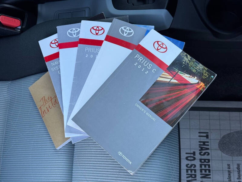 2012 Toyota Prius c Three