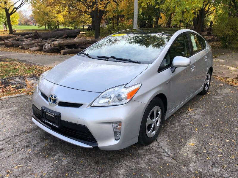 2014 Toyota Prius for sale at L & L Auto Sales in Chicago IL
