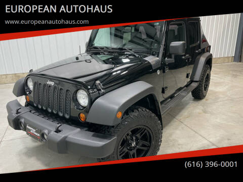 2008 Jeep Wrangler Unlimited for sale at EUROPEAN AUTOHAUS in Holland MI