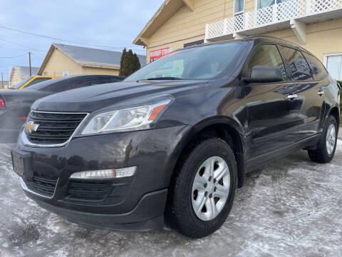 2017 Chevrolet Traverse for sale at BELOW BOOK AUTO SALES in Idaho Falls ID