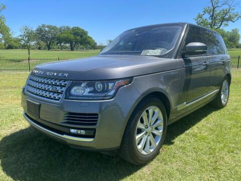 2016 Land Rover Range Rover for sale at Carz Of Texas Auto Sales in San Antonio TX