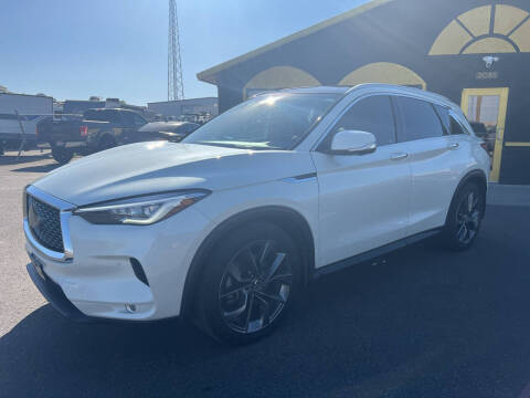 2019 Infiniti QX50 for sale at BELOW BOOK AUTO SALES in Idaho Falls ID