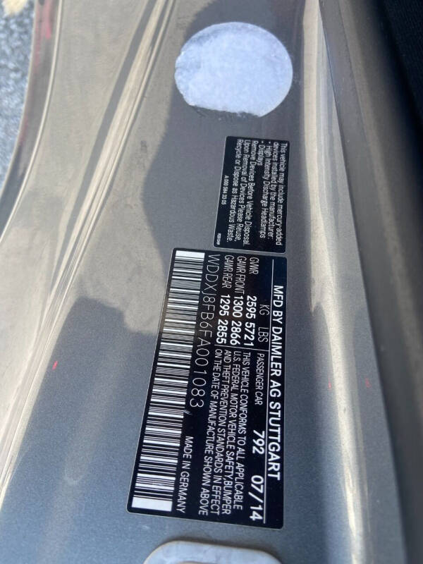 2015 Mercedes-Benz S-Class S 550 4MATIC