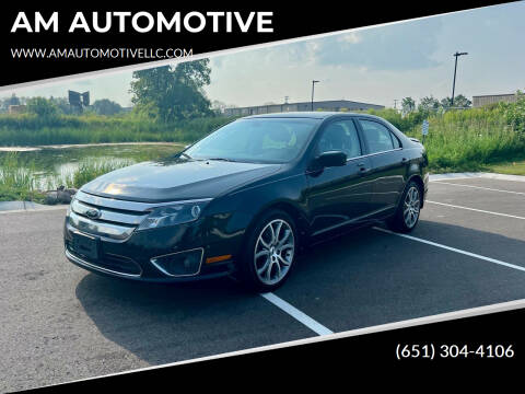 2012 Ford Fusion for sale at AM AUTOMOTIVE in Forest Lake MN