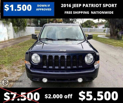 2016 Jeep Patriot Sport