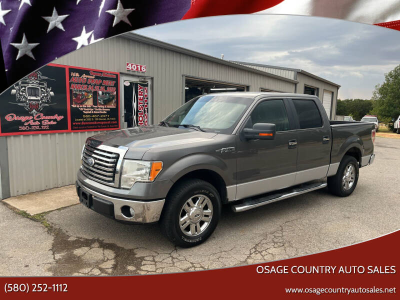 2010 Ford F-150 for sale at Osage Country Auto Sales in Duncan OK