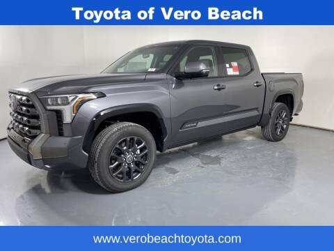 2023 Toyota Tundra for sale at PHIL SMITH AUTOMOTIVE GROUP - Toyota Kia of Vero Beach in Vero Beach FL