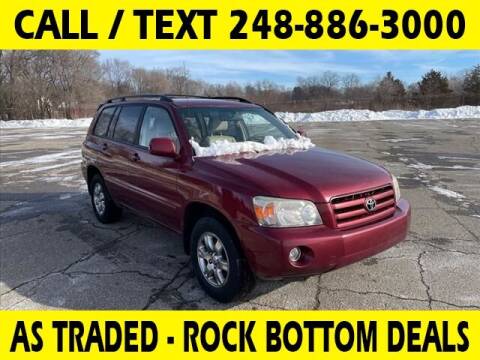 2007 Toyota Highlander for sale at Lasco of Waterford in Waterford MI