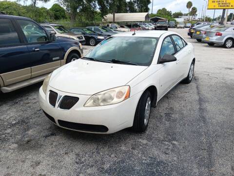 2008 Pontiac G6 for sale at Easy Credit Auto Sales in Cocoa FL