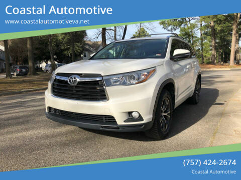 2016 Toyota Highlander for sale at Coastal Automotive in Virginia Beach VA