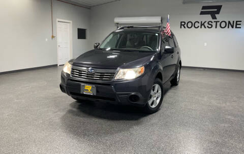 2010 Subaru Forester for sale at Rockstone Automotive Inc in Buffalo MN