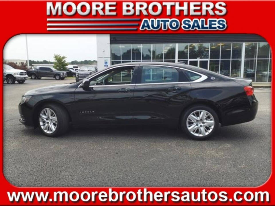 2018 Chevrolet Impala for sale at MOORE BROTHERS in Oxford, MS