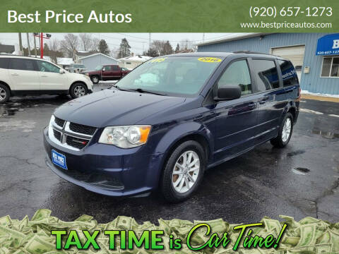2016 Dodge Grand Caravan for sale at Best Price Autos in Two Rivers WI