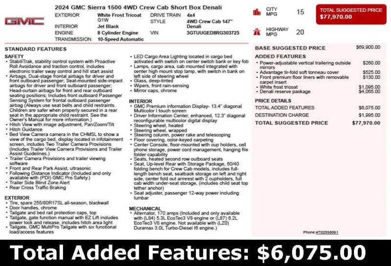 2024 GMC Sierra 1500