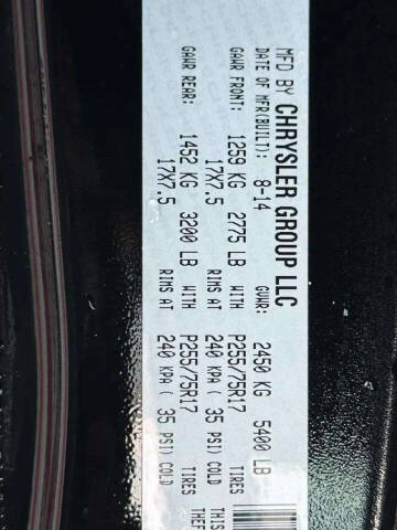 2015 Jeep Wrangler Unlimited Sport