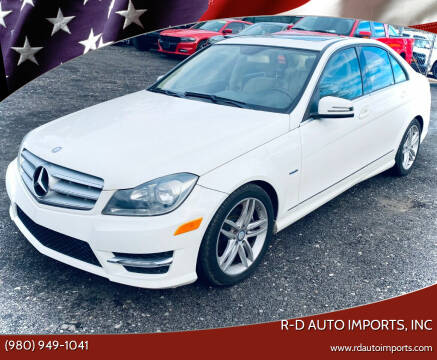 2012 Mercedes-Benz C-Class for sale at R-D AUTO IMPORTS, Inc in Charlotte NC