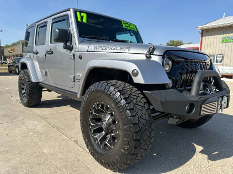 2017 Jeep Wrangler Unlimited for sale at Thorne Auto in Evansdale IA