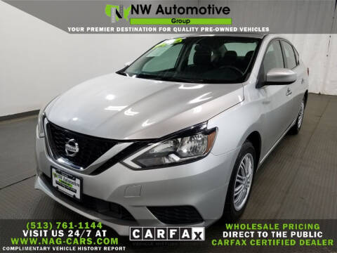 2019 Nissan Sentra for sale at NW Automotive Group in Cincinnati OH