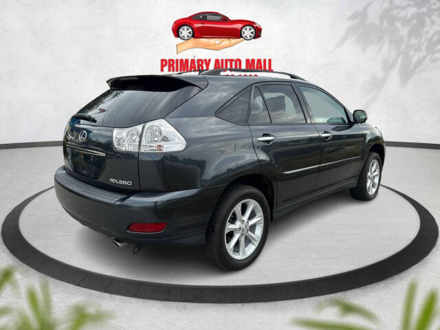 2009 Lexus RX 350 for sale at Primary Auto Mall in Fort Myers, FL