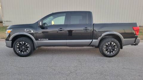 2017 Nissan Titan for sale at TNK Autos in Inman KS