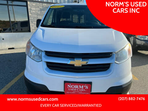 2017 Chevrolet City Express for sale at NORM'S USED CARS INC in Wiscasset ME