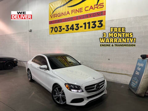 2016 Mercedes-Benz C-Class for sale at Virginia Fine Cars in Chantilly VA