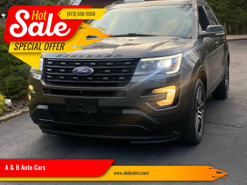 2016 Ford Explorer for sale at A & B Auto Cars in Newark NJ