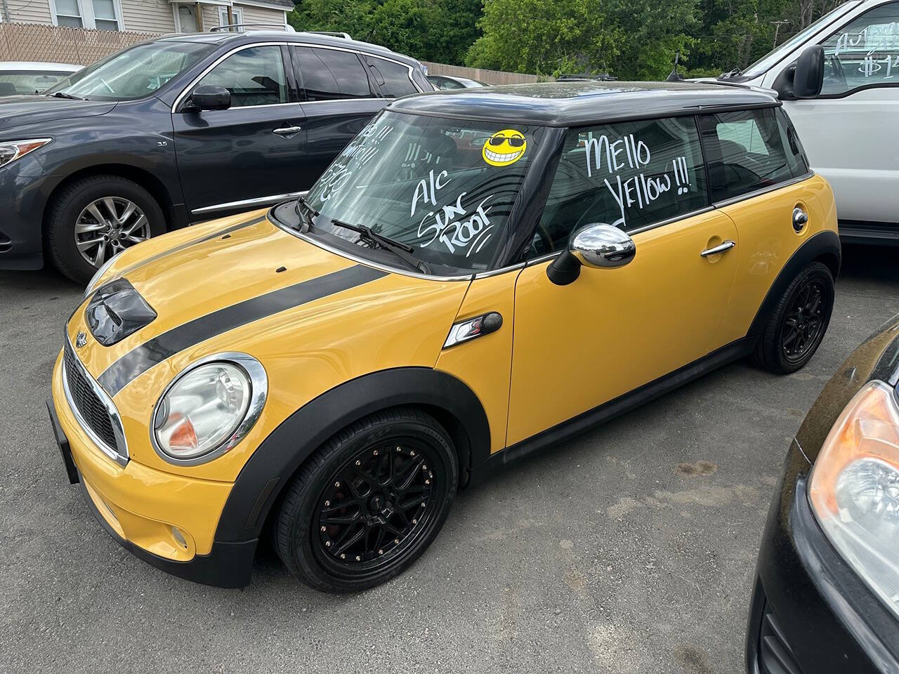 Yellow 2007 MINI Cooper S S 2dr Hatchback 1