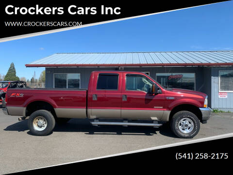 2004 Ford F-350 Super Duty for sale at Crockers Cars Inc in Lebanon OR