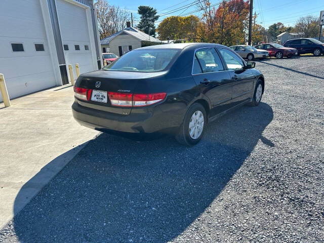 2003 Honda Accord for sale at PEAK VIEW MOTORS in Mount Crawford, VA