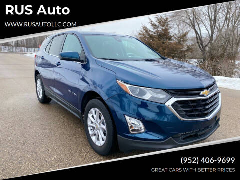 2020 Chevrolet Equinox for sale at RUS Auto in Shakopee MN