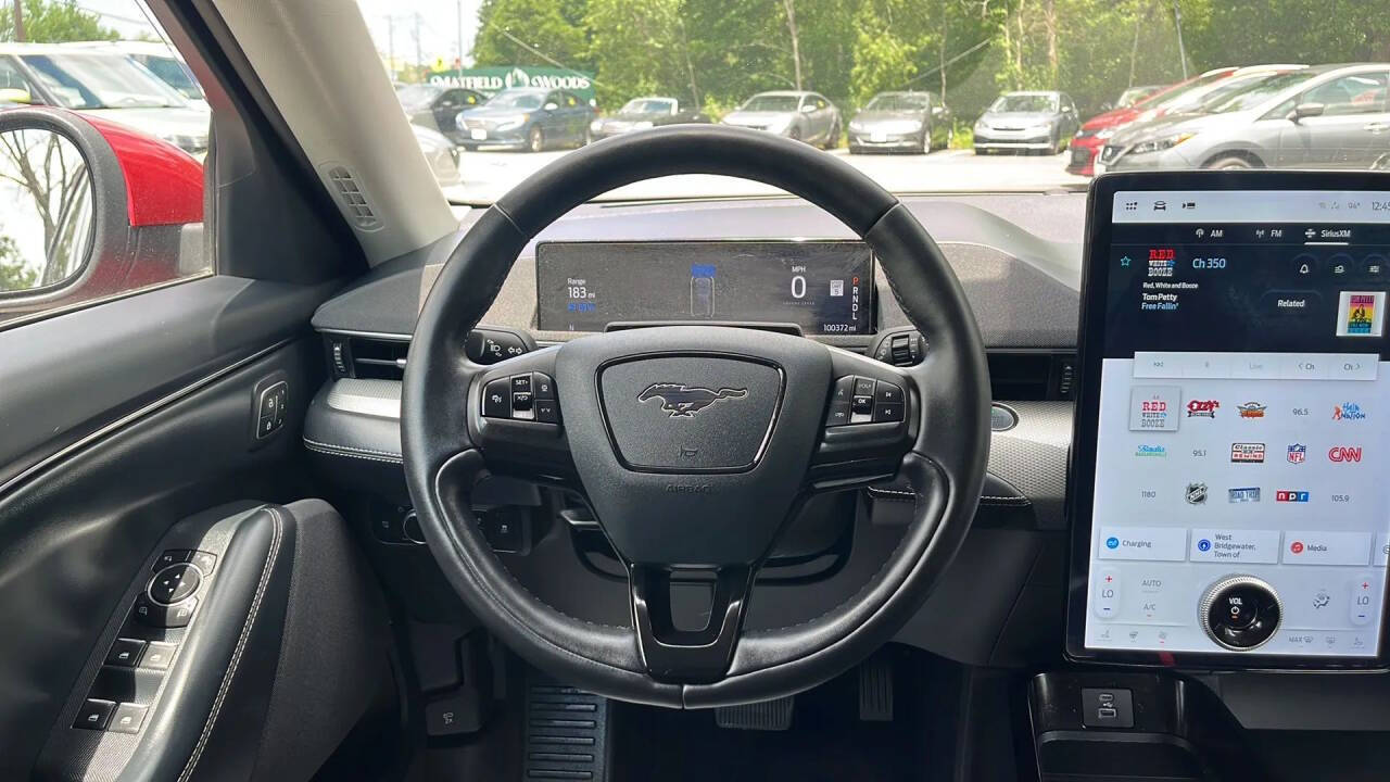 Red 2021 Ford Mustang Mach-E Select AWD Select 4dr SUV 25