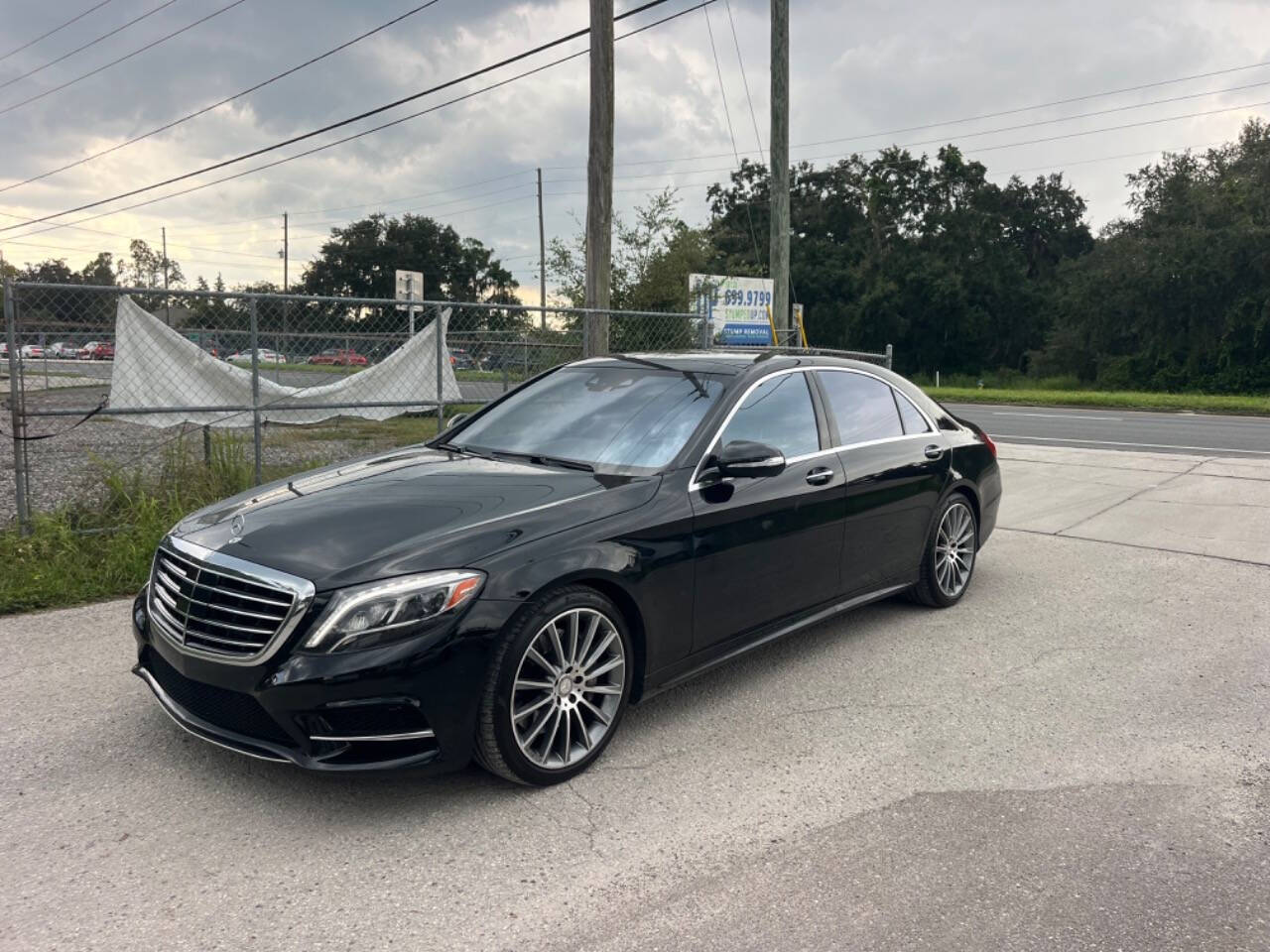 2015 Mercedes-Benz S-Class for sale at Hobgood Auto Sales in Land O Lakes, FL