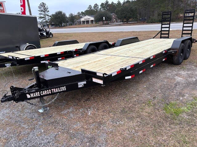 2025 Ware Cargo Trailers 7X24 Heavy Equipment 14K for sale at Cross Resurrection Golf Carts and Trailers in Rincon, GA