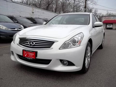 2012 Infiniti G25 Sedan for sale at 1st Choice Auto Sales in Fairfax VA