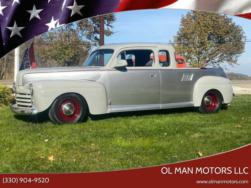 1948 Ford 2 Door Sedan for sale at Ol Man Motors LLC - Cars/Trucks in Louisville OH