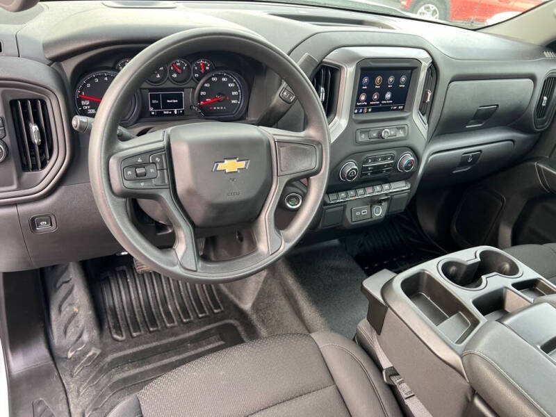 Used 2024 Chevrolet Silverado 1500 Work Truck with VIN 3GCNAAED2RG294580 for sale in Wood River, IL