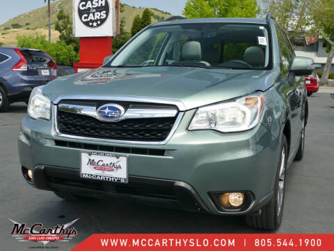 2016 Subaru Forester for sale at McCarthy Wholesale in San Luis Obispo CA